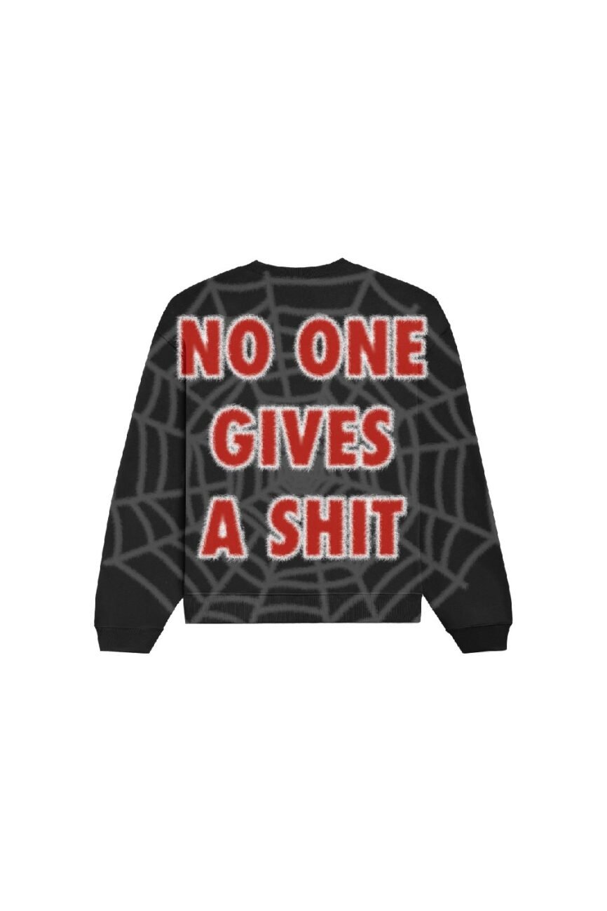 Redemption Revel Impulsive Nogas Black Sweatshirt Spider Back
