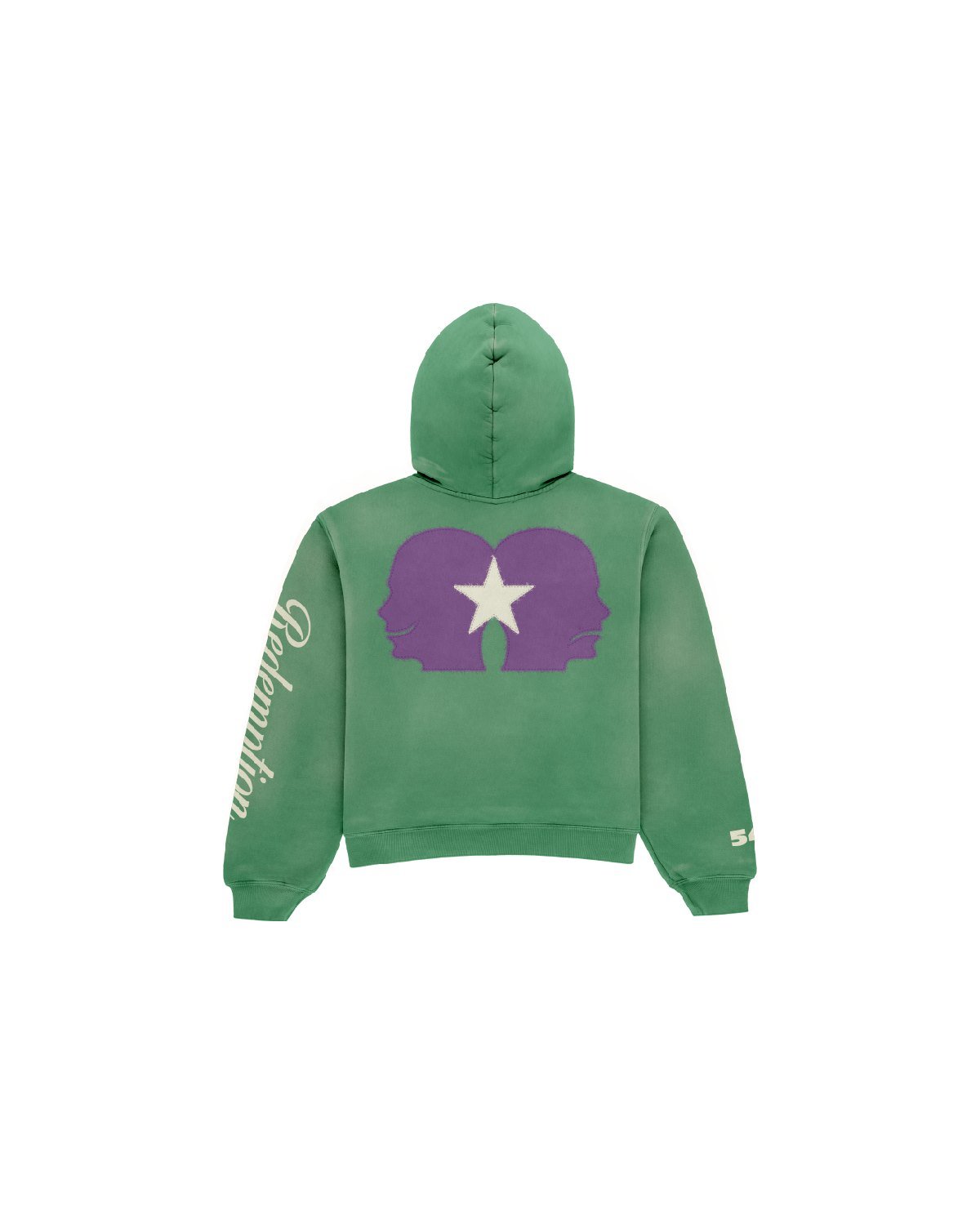 Redemption Revel Bipolar Bliss Green Hoodie Back