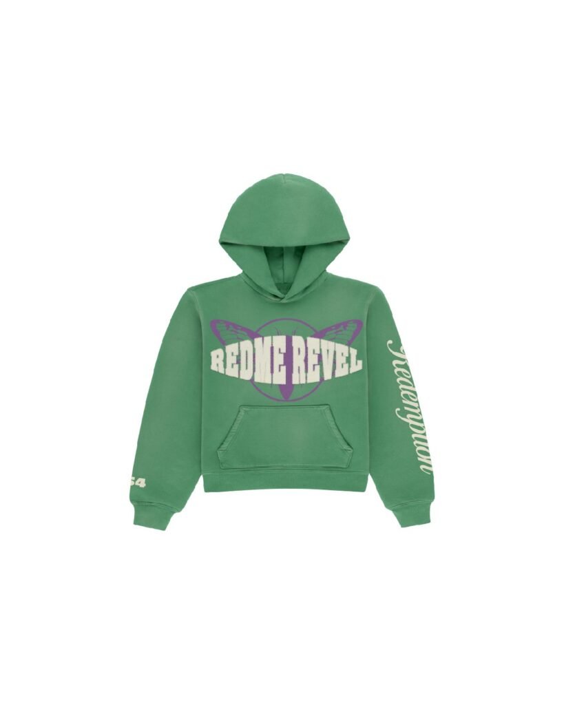 Redemption Revel Bipolar Bliss Green Hoodie Front