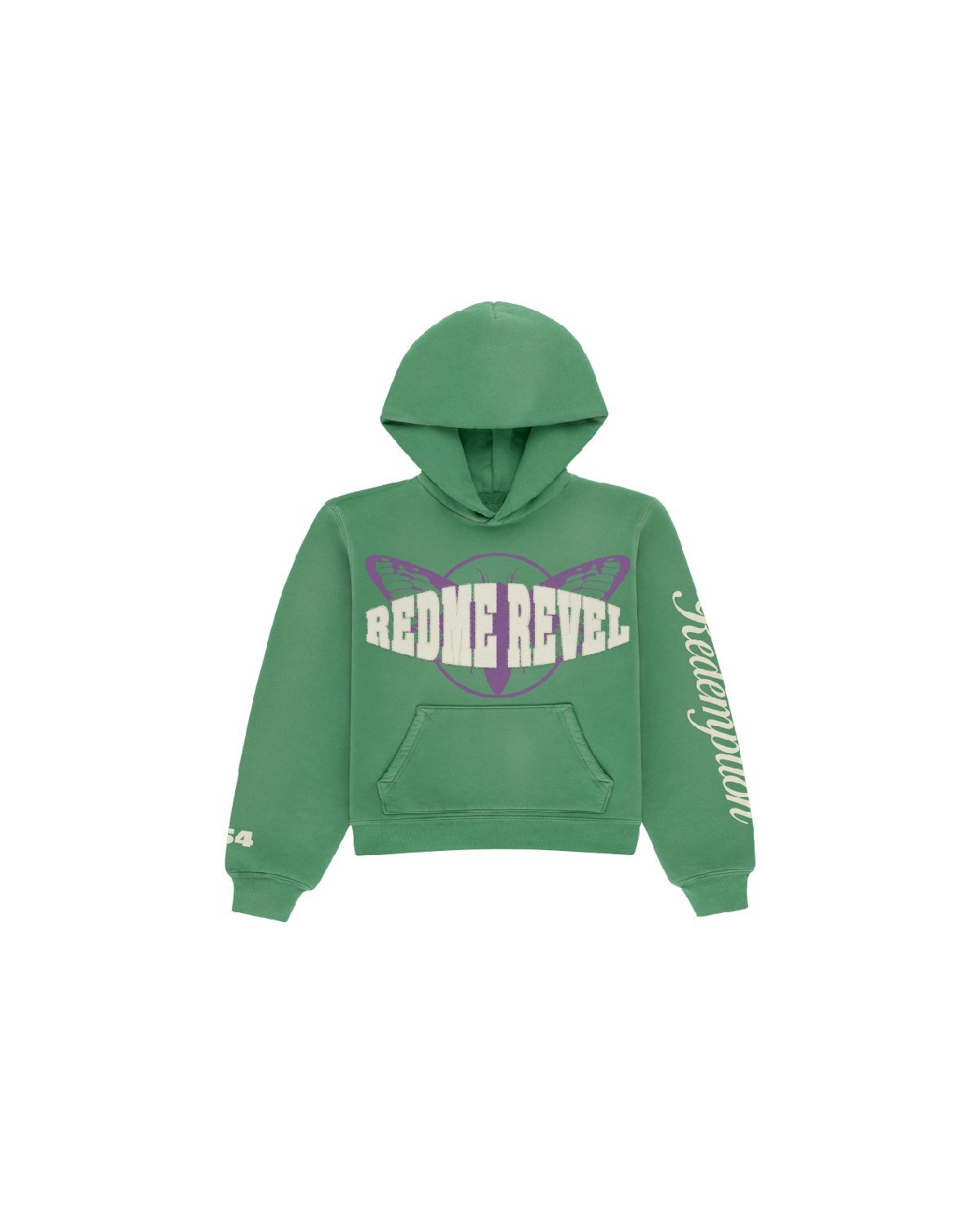 Redemption Revel Bipolar Bliss Green Hoodie Front